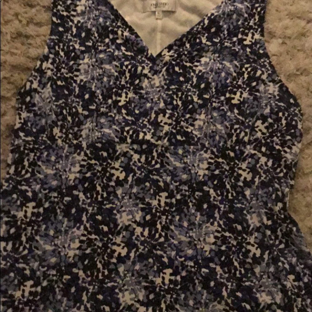 blue blouse